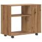 Preview: Beistelltisch Artisan-Eiche 70x35x55 cm Holzwerkstoff