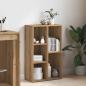 Preview: ARDEBO.de - Bücherregal Artisan-Eiche 45x25x80 cm Holzwerkstoff