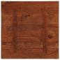 Preview: Tischplatte 60x60x1,5 cm Quadratisch Altholz Massiv