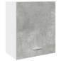 Preview: Hängeschrank Betongrau 50x31x60 cm Holzwerkstoff