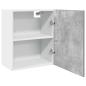 Preview: Hängeschrank Betongrau 50x31x60 cm Holzwerkstoff