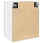 Preview: Hängeschrank Betongrau 50x31x60 cm Holzwerkstoff
