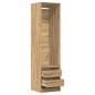 Preview: Kleiderschrank Artisan-Eiche 50x50x200 cm Holzwerkstoff
