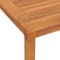 Preview: ARDEBO.de - Garten-Esstisch 85x85x75 cm Massivholz Teak