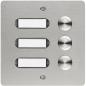 Preview: ARDEBO.de Grothe ETA 503 V2A AP Etagenplatte, 3 WE, 130 x 130 x 19 mm (55503)