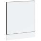 Preview: Geschirrsp?lerblende Porto Braun Eichen-Optik 60x1,5x57 cm