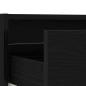 Preview: TV-Schrank mit LED-Leuchten Schwarz Eichen-Optik 75x35,5x25 cm