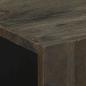 Preview: 3-tlg. Sideboards Schwarz 60x33x75 cm Massivholz Mango