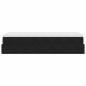 Preview: Ottoman-Bett mit Matratze Schwarz 90x190 cm Samt