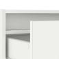 Preview: TV-Schrank mit LED-Leuchten Weiß 75x35,5x25 cm
