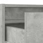 Preview: TV-Schrank mit LED-Leuchten Betongrau 100x35,5x25 cm