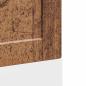 Preview: Geschirrspülerblende Porto Altholz-Optik 60x1,5x67 cm
