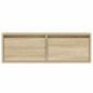Preview: TV-Schrank mit LED-Leuchten Sonoma-Eiche 75x35,5x25 cm