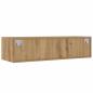Preview: TV-Schrank mit LED-Leuchten Artisan-Eiche 100x35,5x25 cm
