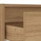 Preview: TV-Schrank mit LED-Leuchten Artisan-Eiche 100x35,5x25 cm