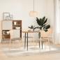Preview: Tischplatte 100x50x4 cm Massivholz Eiche Oval
