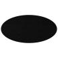 Preview: Tischplatte Dunkelbraun 100x50x2 cm Massivholz Eiche Oval