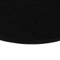 Preview: Tischplatte Dunkelbraun 140x60x2 cm Massivholz Eiche Oval