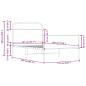 Preview: Bettgestell ohne Matratze 107x203 cm Sonoma-Eiche Holzwerkstoff