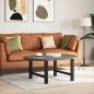 Preview: Couchtischbeine Schwarz 2 Stk. 70x(42-43) cm Stahl