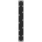 Preview: Couchtischbeine Schwarz 2 Stk. 70x(42-43) cm Stahl