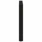 Preview: Couchtischbeine Schwarz 2 Stk. 80x(72-73) cm Stahl