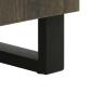 Preview: Sideboard Schwarz 60x33x75 cm Massivholz Mango