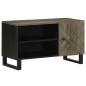 Preview: ARDEBO.de - TV-Schrank 80x33x46 cm Massivholz Mango