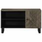 Preview: TV-Schrank 80x33x46 cm Massivholz Mango