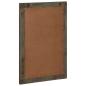 Preview: Badspiegel Grau 50x3x70 cm Massivholz Mango