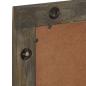 Preview: Badspiegel Grau 50x3x70 cm Massivholz Mango
