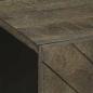 Preview: TV-Schrank Schwarz 105x33x46 cm Massivholz Mango