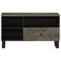 Preview: TV-Schrank 80x33x46 cm Massivholz Mango