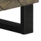Preview: TV-Schrank 80x33x46 cm Massivholz Mango