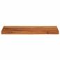 Preview: Tischplatte 50x20x2,5 cm Rechteckig Massivholz Akazie