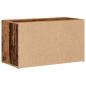 Preview: Flurbank 80x40x45 cm Altholz-Optik Holzwerkstoff