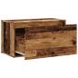 Preview: Flurbank 80x40x45 cm Altholz-Optik Holzwerkstoff