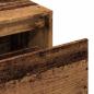 Preview: Flurbank 80x40x45 cm Altholz-Optik Holzwerkstoff