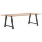 Preview: Couchtischbeine A-Form 2 Stk. Anthrazit 90x(72-73) cm Stahl