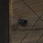 Preview: Nachttische 2 Stk. Schwarz 40x33x46 cm Massivholz Mango