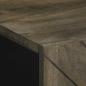 Preview: Sideboard Schwarz 60x33x75 cm Massivholz Mango