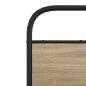 Preview: Bettgestell ohne Matratze 135x190 cm Sonoma-Eiche Holzwerkstoff