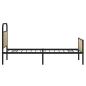 Preview: Bettgestell ohne Matratze 75x190 cm Sonoma-Eiche Holzwerkstoff