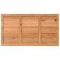 Preview: Tischplatte Hellbraun 180x100x4,2cm Massivholz Eiche Rechteckig