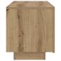 Preview: Nachttisch Artisan-Eiche 100x35x40 cm Holzwerkstoff