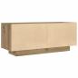 Preview: Nachttisch Artisan-Eiche 100x35x40 cm Holzwerkstoff