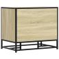 Preview: Schuhbank Sonoma-Eiche 60x40x53,5 cm Holzwerkstoff und Metall