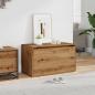 Preview: Flurbank 80x40x45 cm Artisan-Eiche Holzwerkstoff