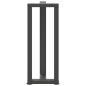 Preview: Konsolentischbeine T-Form 2Stk. Anthrazit 38x25x(72-73)cm Stahl