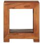 Preview: Beistelltisch 37x29x40 cm Massivholz Akazie